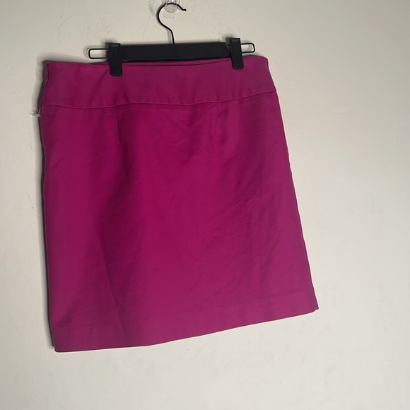 Ann Taylor Fuchsia Mini Skirt - Picture 3 of 5
